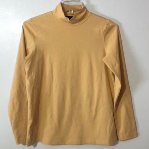 Preswick & Moore High Neck Long Sleeve Top